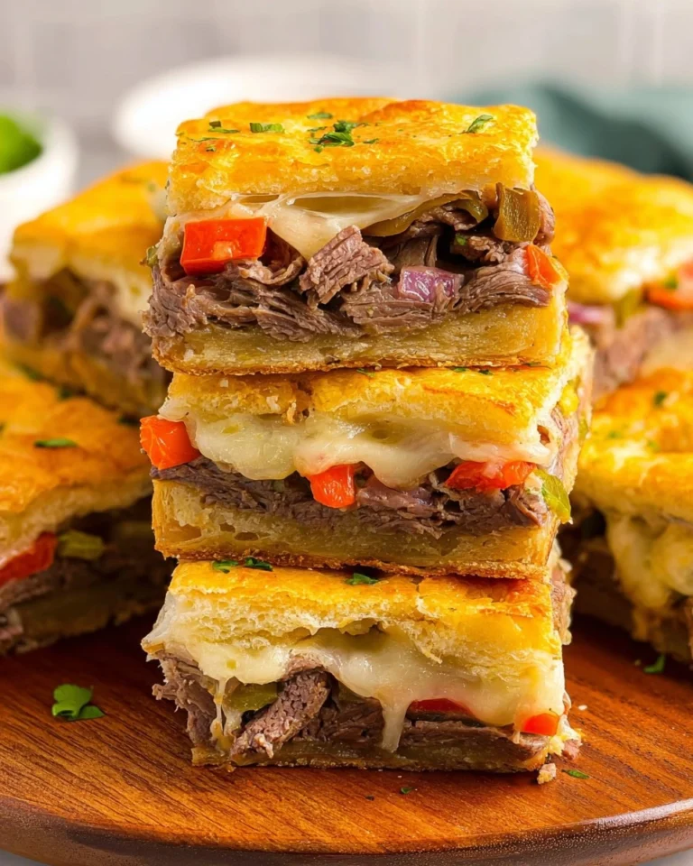 Philly-Cheesesteak-Squares-Recipe