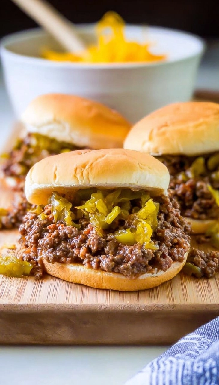 Slow Cooker Mississippi Sloppy Joes