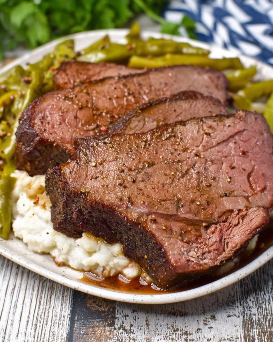 Smoked Mississippi Pot Roast