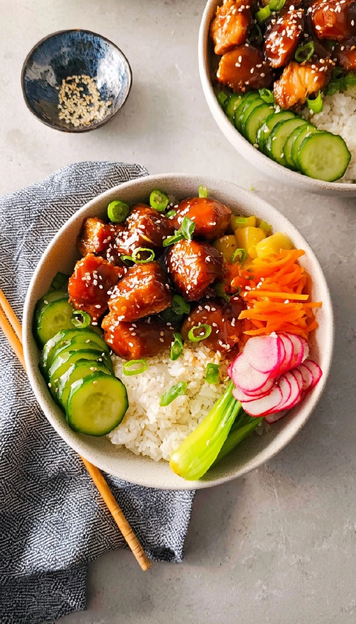 Teriyaki Chicken Bowls