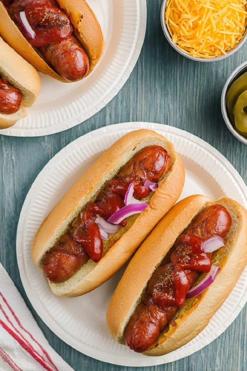 Air Fryer Hot Dogs