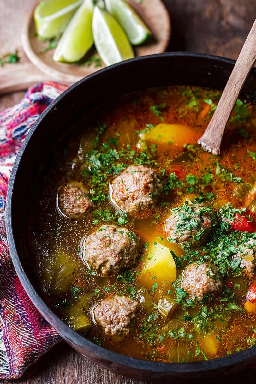 Albondigas: Mexican Meatball Soup 135 Albondigas: Mexican Meatball Soup