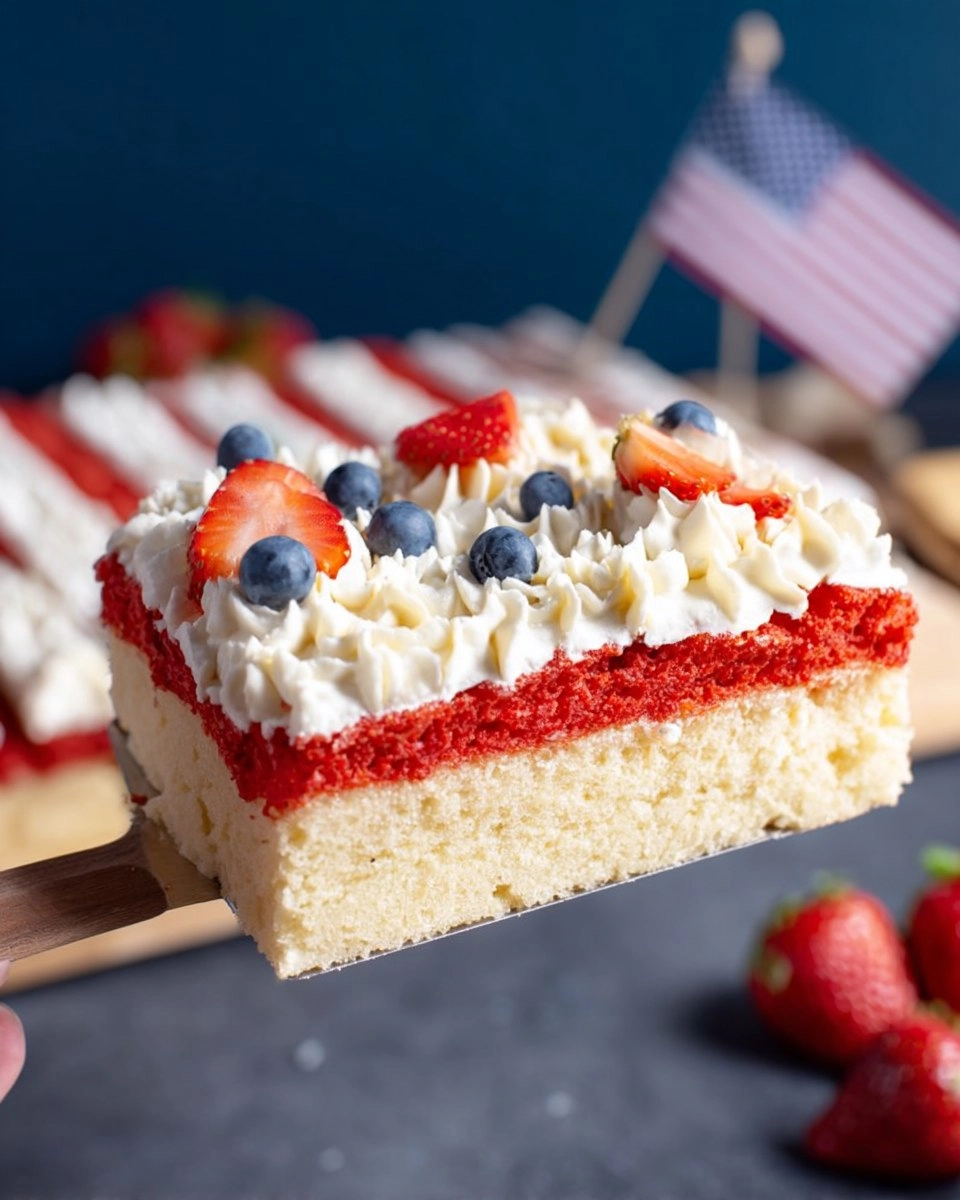 American Flag Cake 106 American Flag Cake