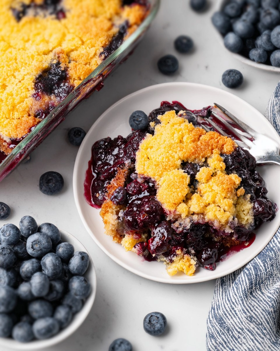 Blueberry Dump Cake 54 Blueberry Dump Cake