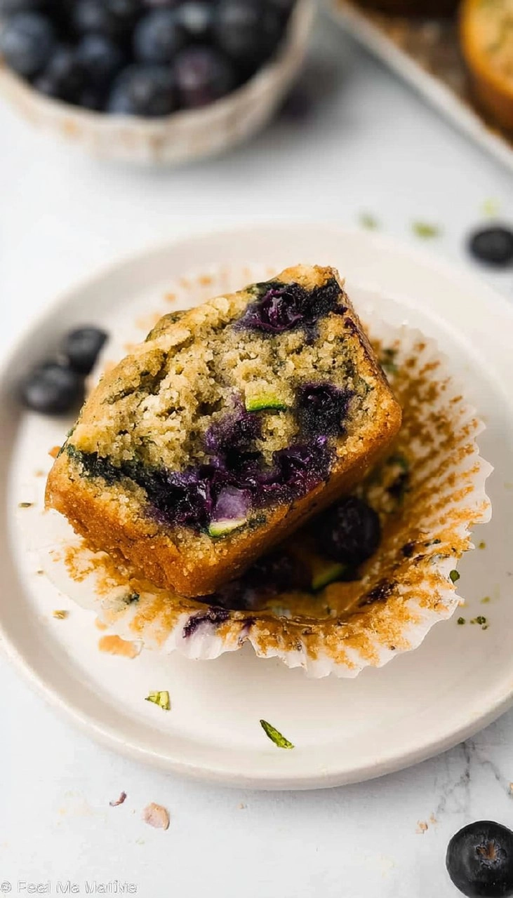 Blueberry-Zucchini-Muffins-Recipe