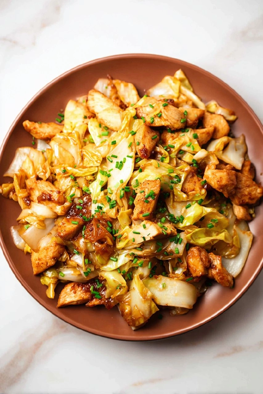 Chicken and Cabbage Stir Fry