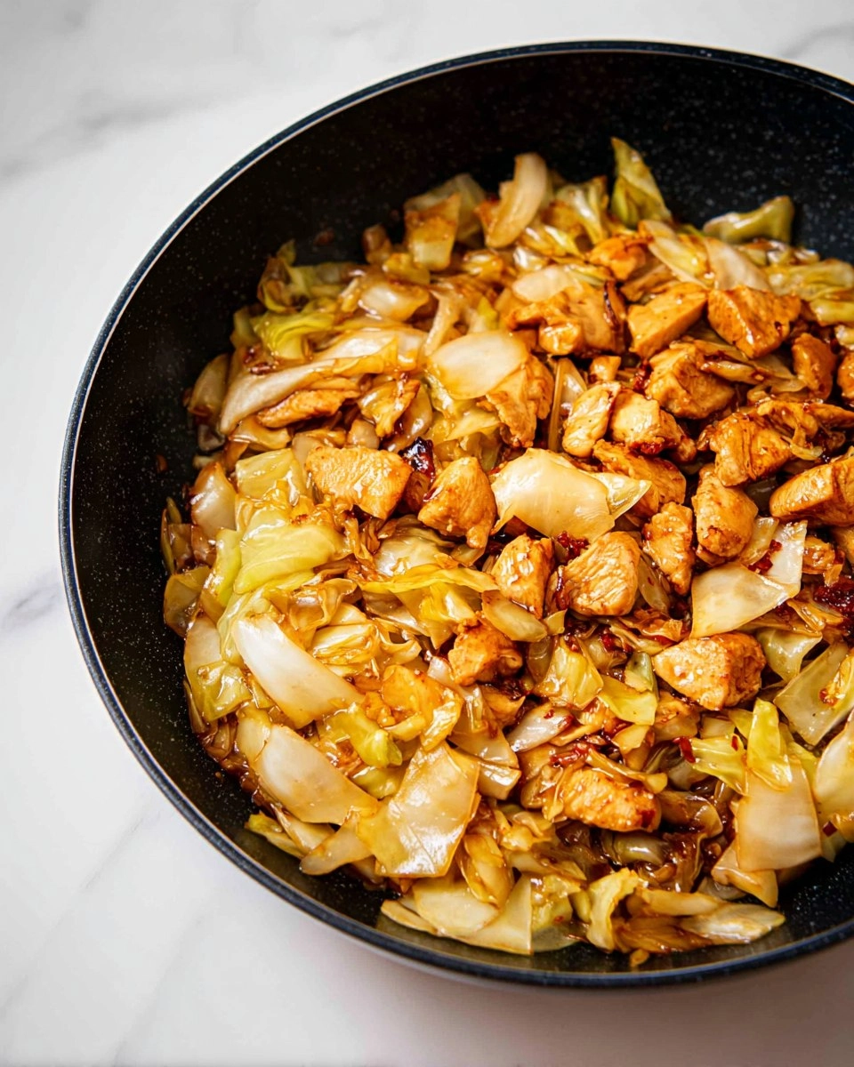 Chicken and Cabbage Stir Fry