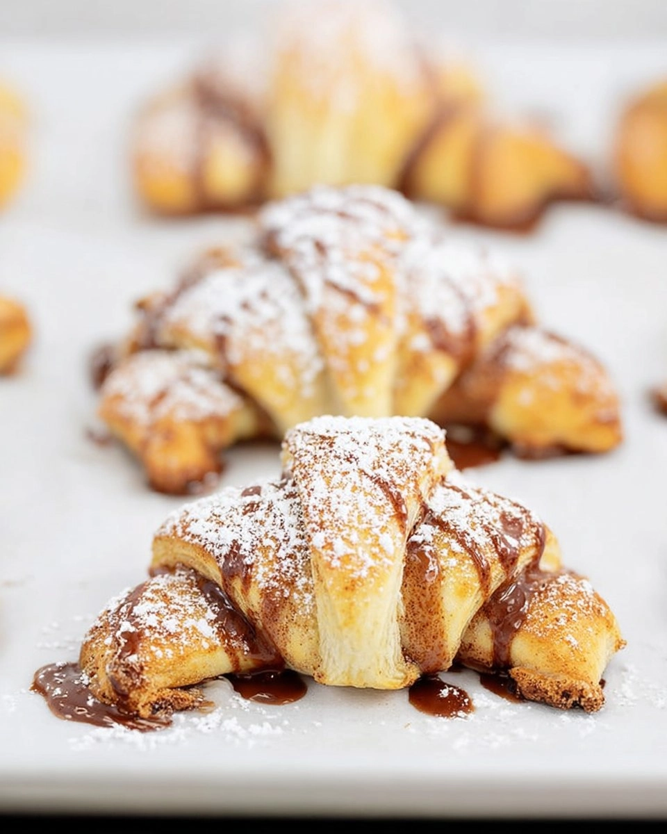 Cottage Cheese Cinnamon Crescent Rolls