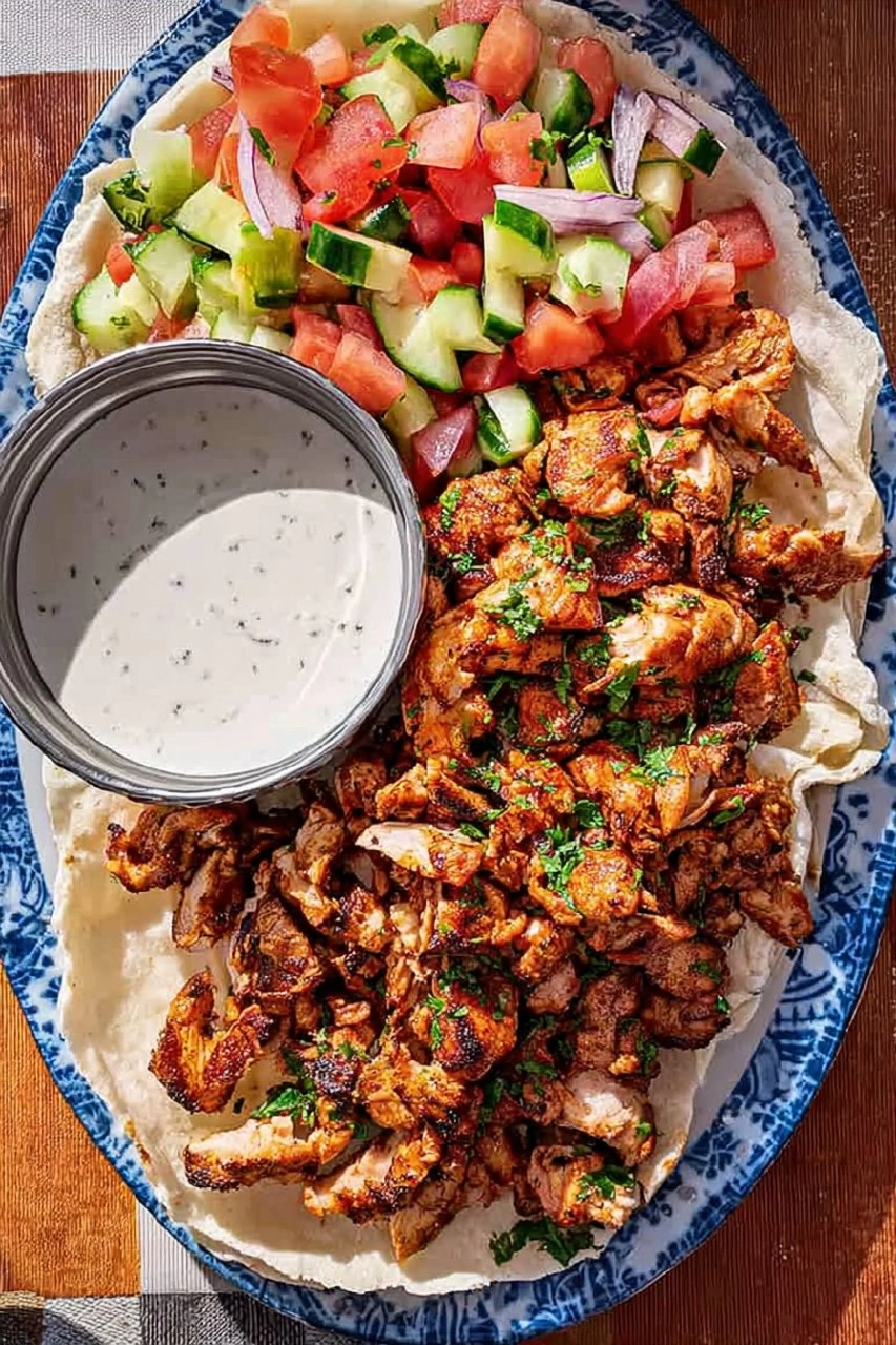 Döner Kebab with Chicken