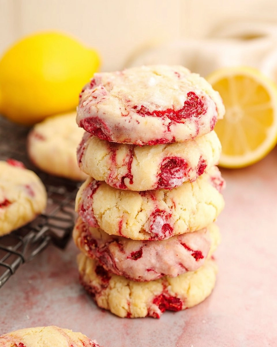 Lemon Raspberry Cookies