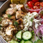 Mediterranean-Chicken-Bowls-Recipe