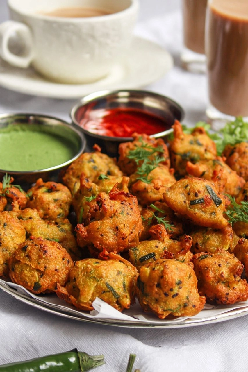 Moong Dal Pakodas
