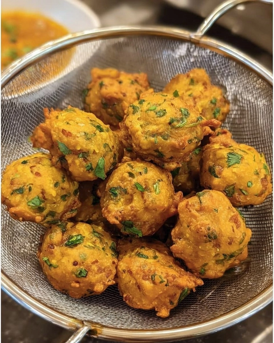 Moong Dal Pakodas