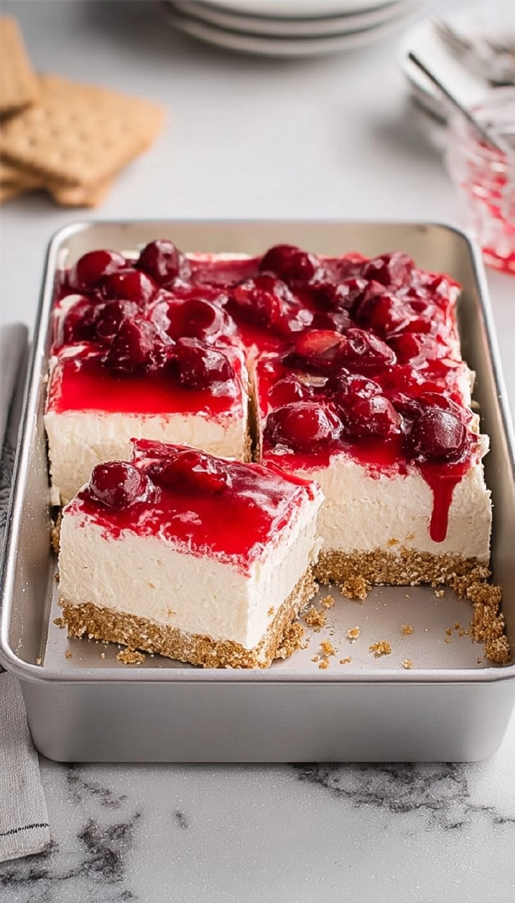 No-Bake-Cherry-Cheesecake