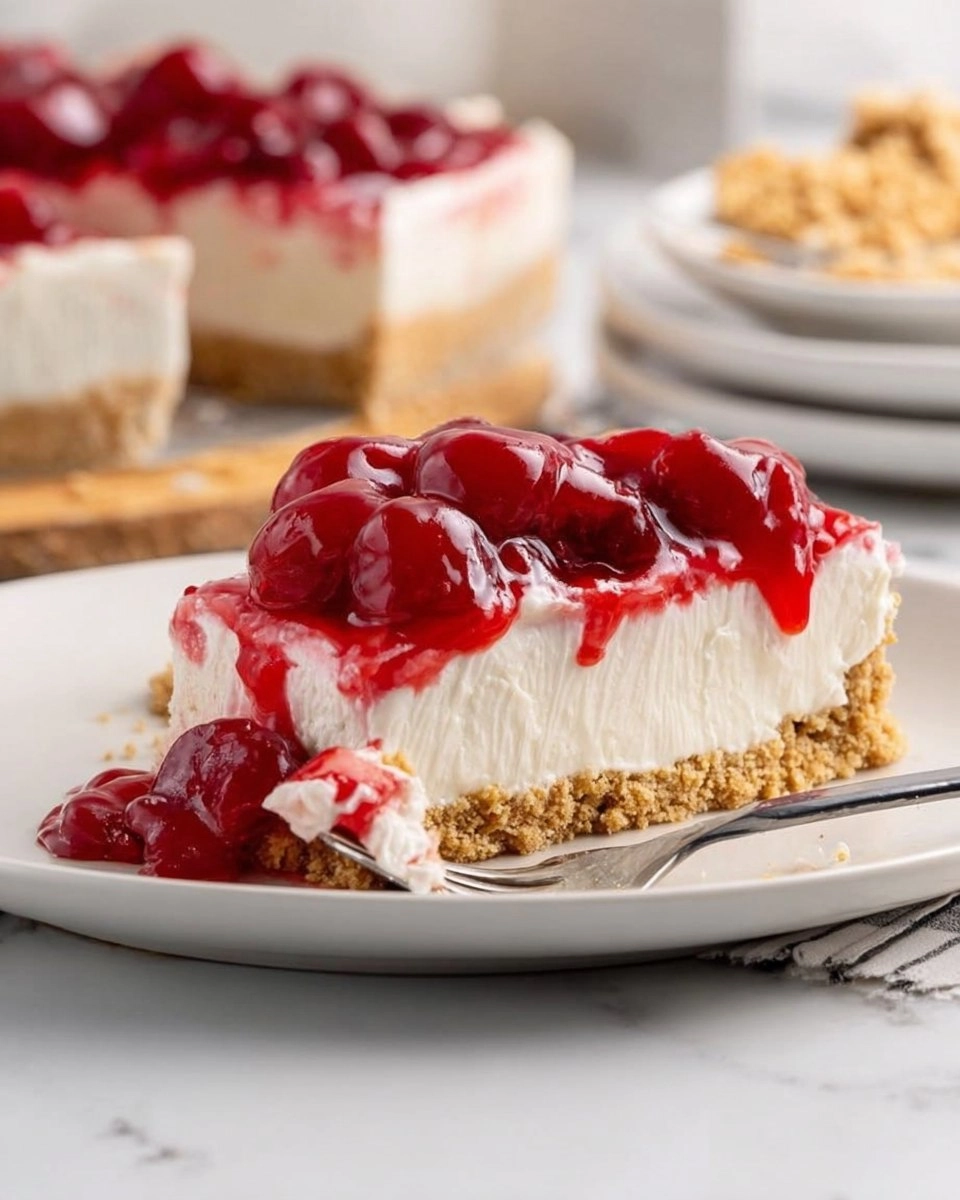 No Bake Cherry Cheesecake 73 No Bake Cherry Cheesecake