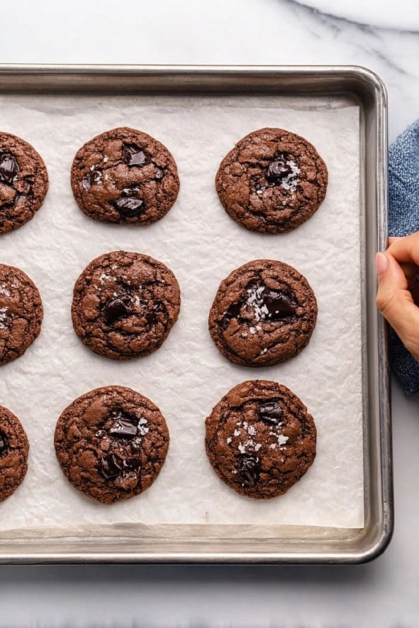 Oreo Brownie Mix Cookies